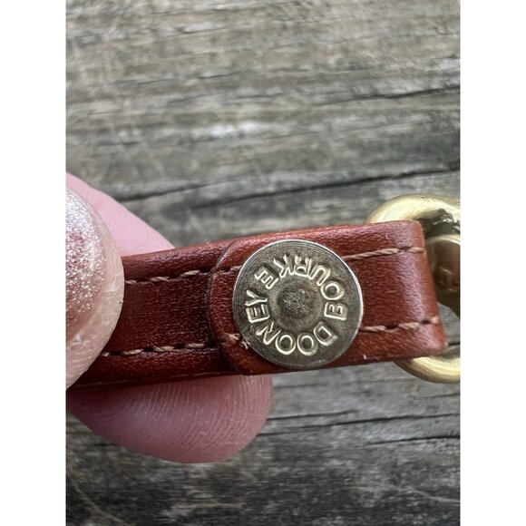 Vintage 90s Dooney & Bourke Big Duck Leather forest green coin purse preppy - Picture 8 of 14